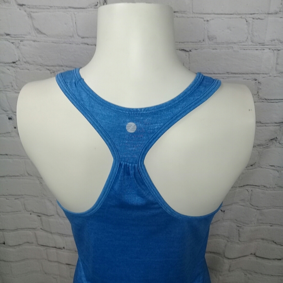 Zella Blue Racerback Workout Tank Sz Small - Picture 3 of 7